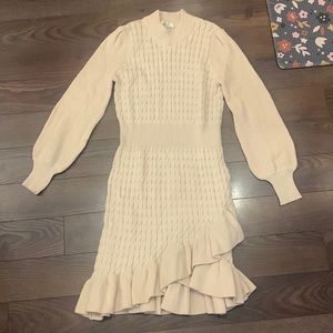 Anthropologie mock neck dress
